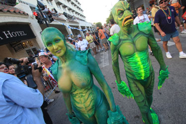 Body Painting 2010 photo - Duval Street, Key West
